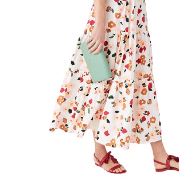 ♠️ kate spade Embroidered Lea Daisy Floral Chain Wallet Crossbody Bag, Aphrodite - Picture 4 of 15